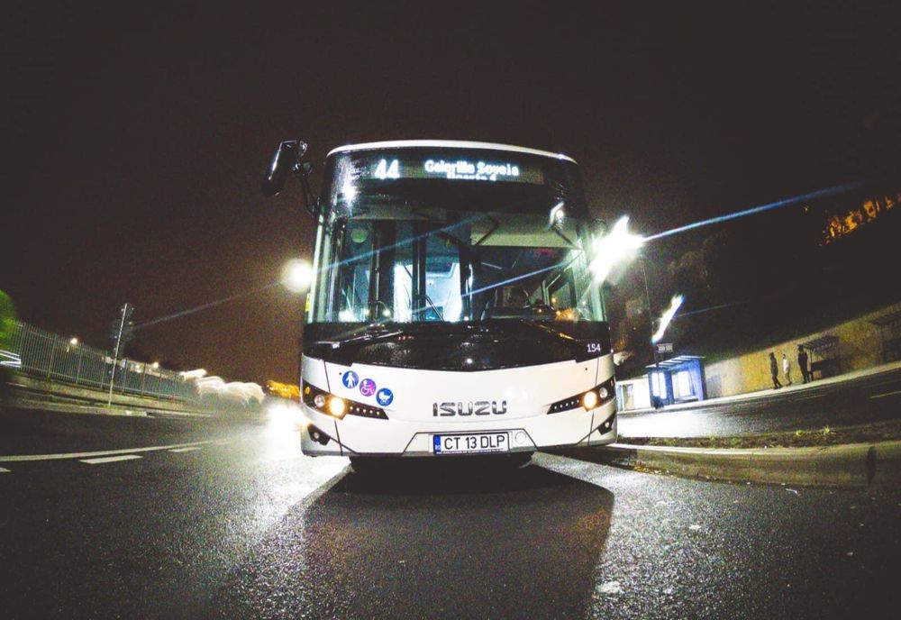 CT BUS introduce curse de noapte pentru constănțeni