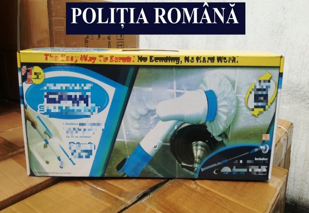Sute de produse electrocasnice contrafăcute, descoperite în Portul Constanța