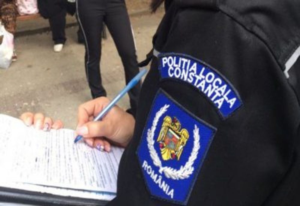  Amenzi pe bandă rulantă date de polițiștii locali constănțeni
