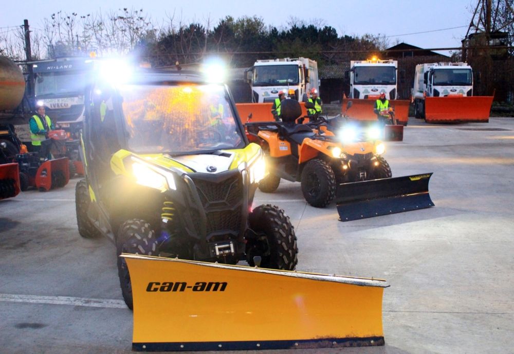 FOTO| Constanța este pregătită de iarnă! 