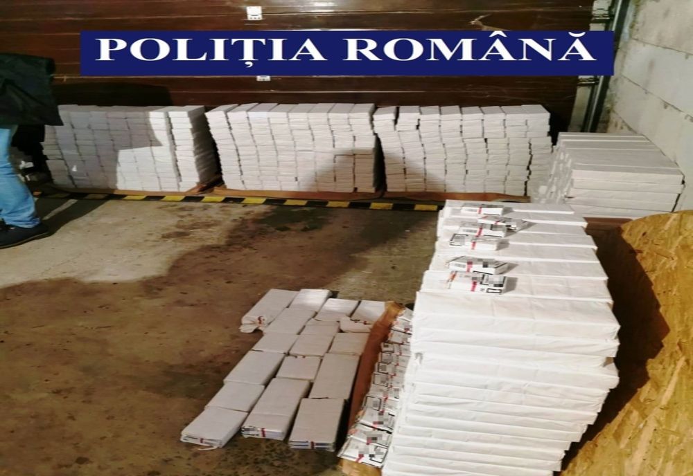 FOTO| Percheziții la Constanța și Călărași într-un dosar de contrabandă cu țigări