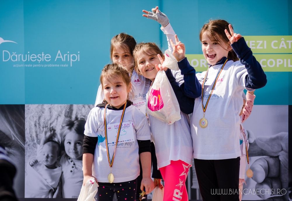 Maratonul Nisipului sprijină sportul în școală și copiii cu boli grave