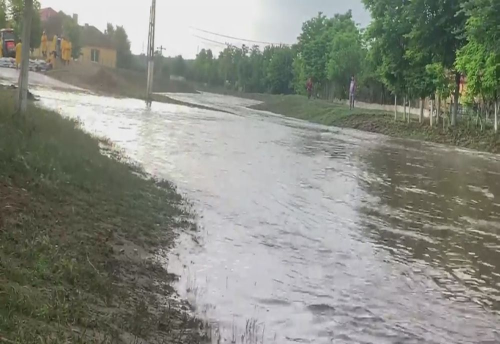 VIDEO| Ploile torențiale au făcut ravagii și în județul Constanța