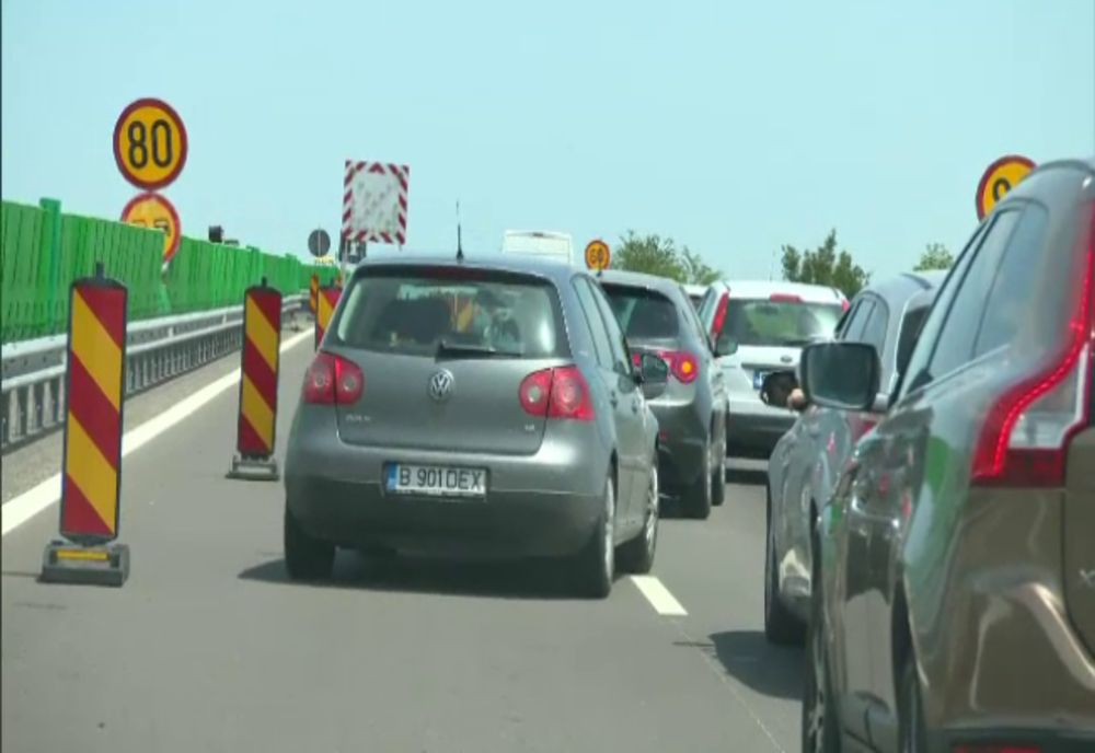 Carambol cu cinci mașini pe Autostrada Soarelui