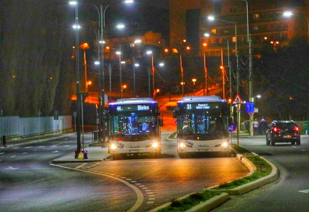  Se reintroduc traseele de noapte ale autobuzelor