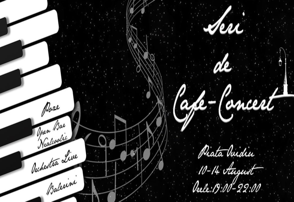 Atmosferă Belle Époque în Piața Ovidiu din Constanța