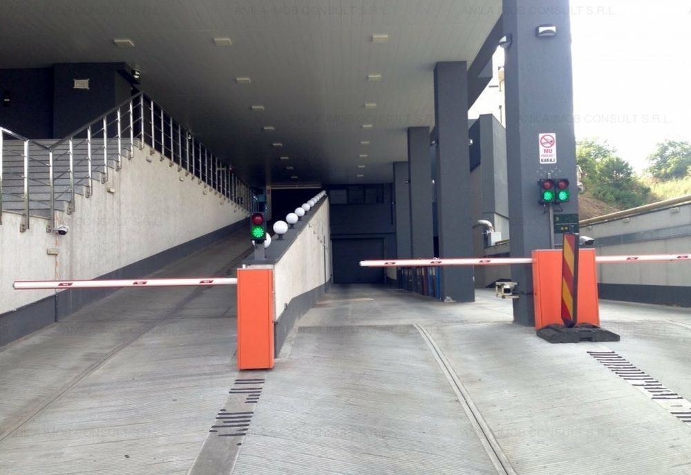 Scandal într-o parcare subterană