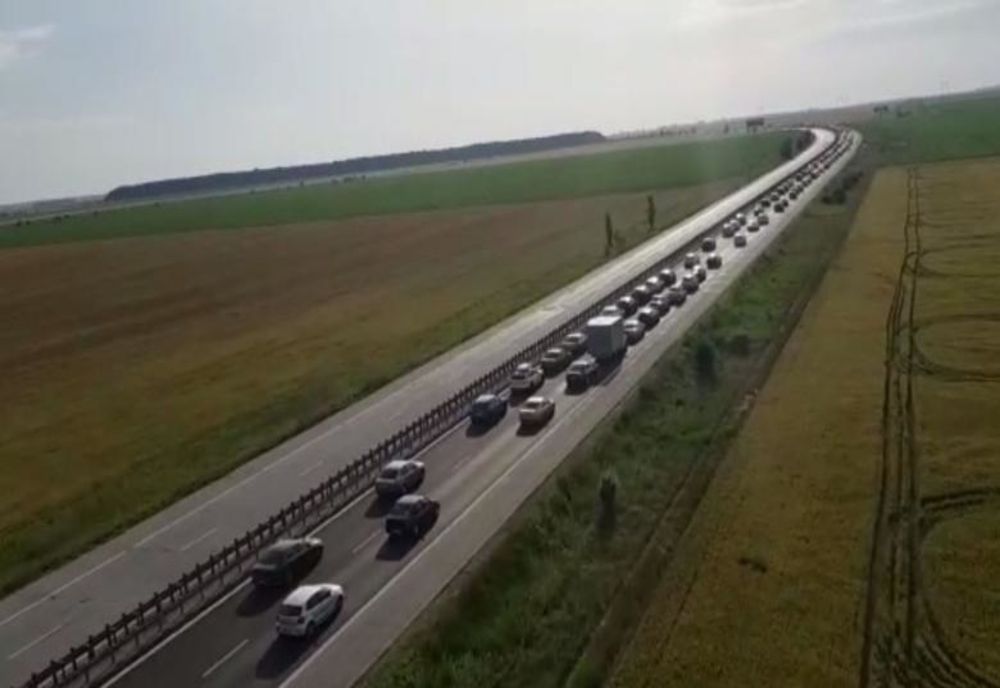 Carambol cu șapte mașini pe Autostrada București – Constanța