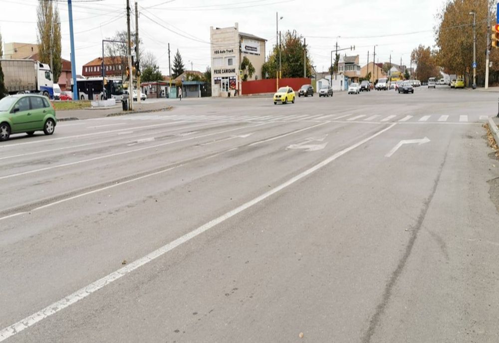 Restricții de trafic pe strada Industrială, la intersecția cu bulevardul Aurel Vlaicu