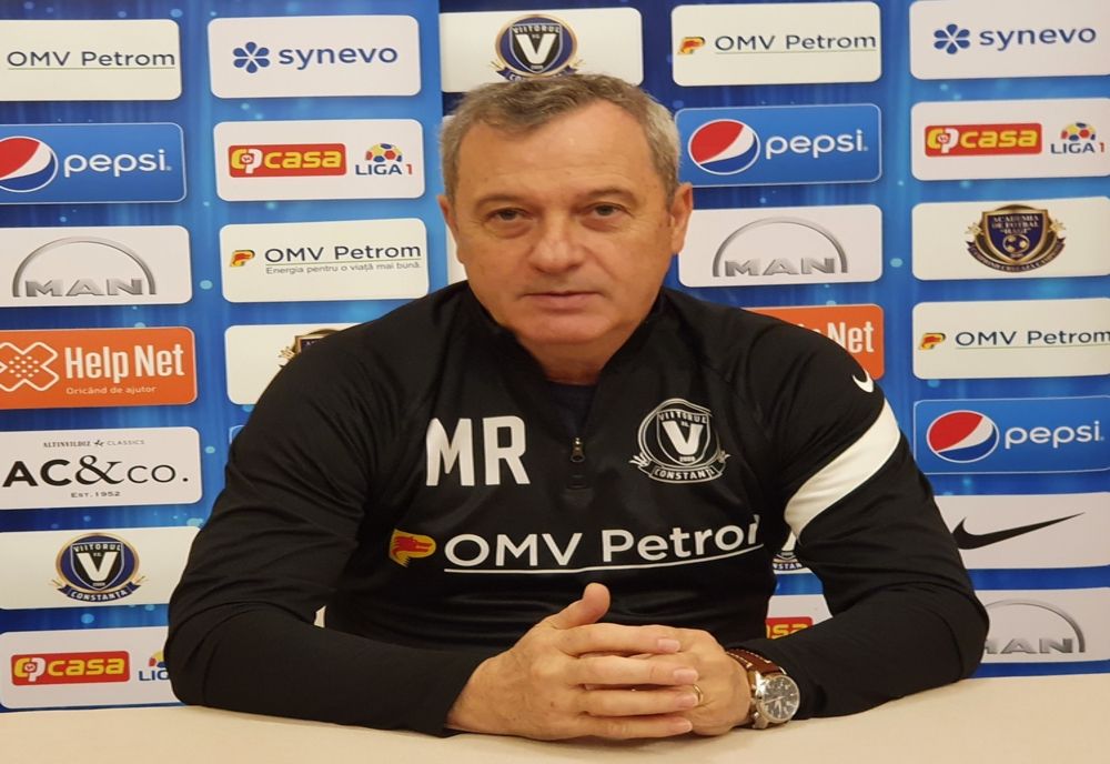 VIDEO| Mircea Rednic "Ne dorim foarte mult să terminăm anul în primele 6, pe loc de play-off"