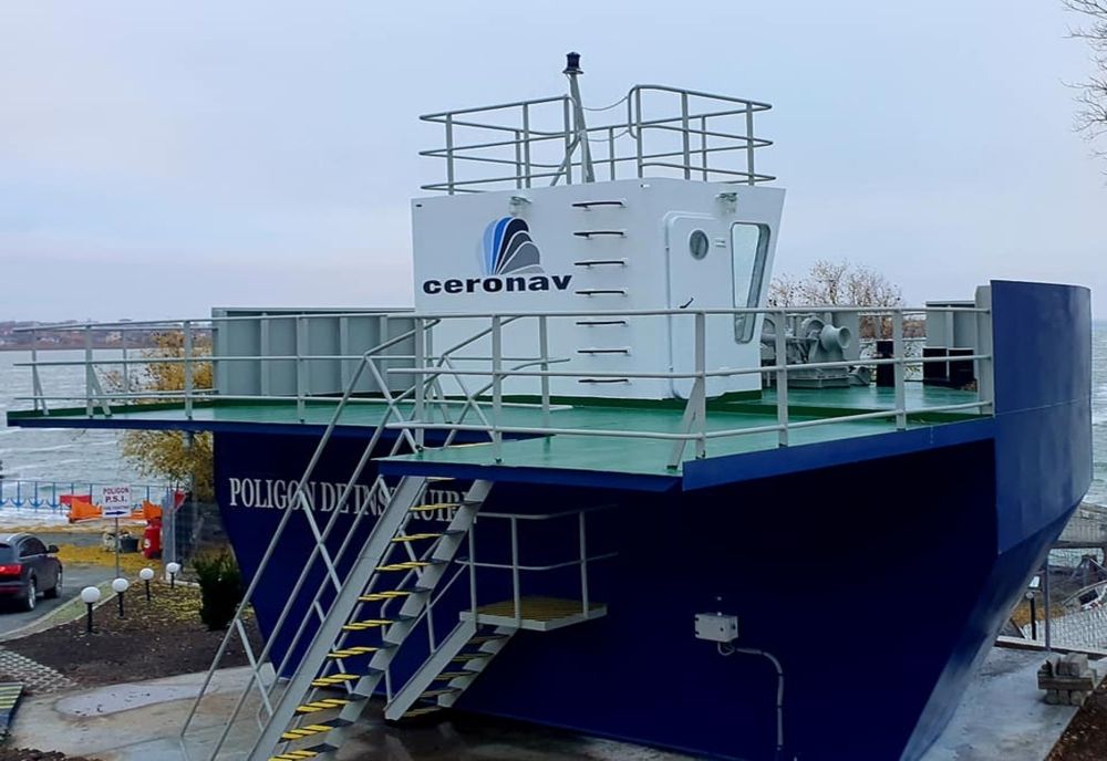 Poligon de instruire marinărească la CERONAV