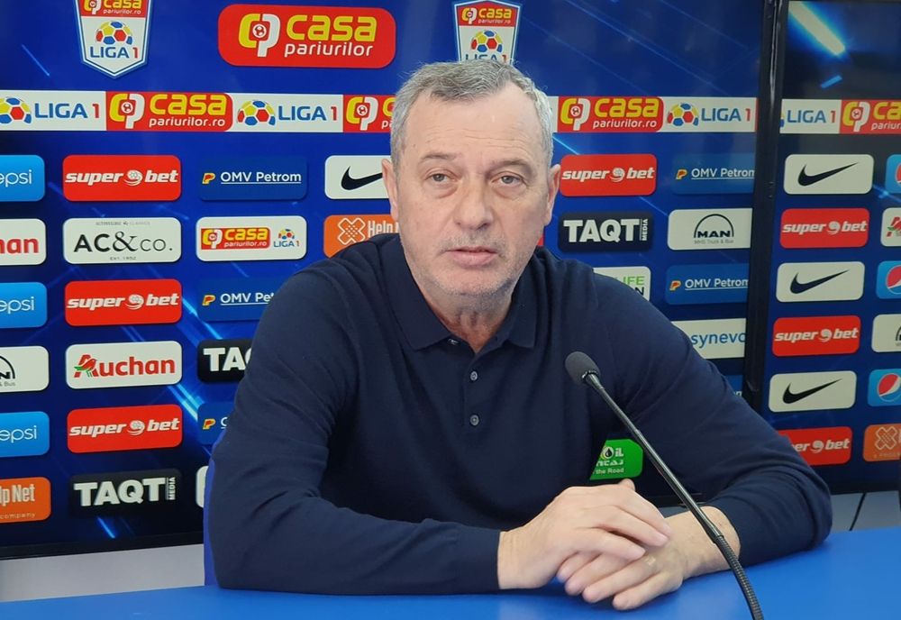 Mircea Rednic: "Întâlnim o echipă bună, bine organizată, care își merită locul, care ia puține goluri"