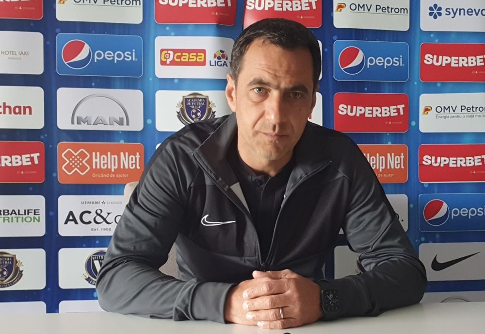 VIDEO Cătălin Anghel înaintea meciului cu Chindia: "Este o provocare pentru noi și sperăm să facem un meci bun, care să ne permită să mergem mai departe"