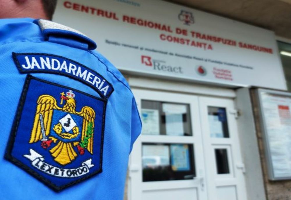 Misiune pentru viață!  Jandarmii constănțeni au donat sânge