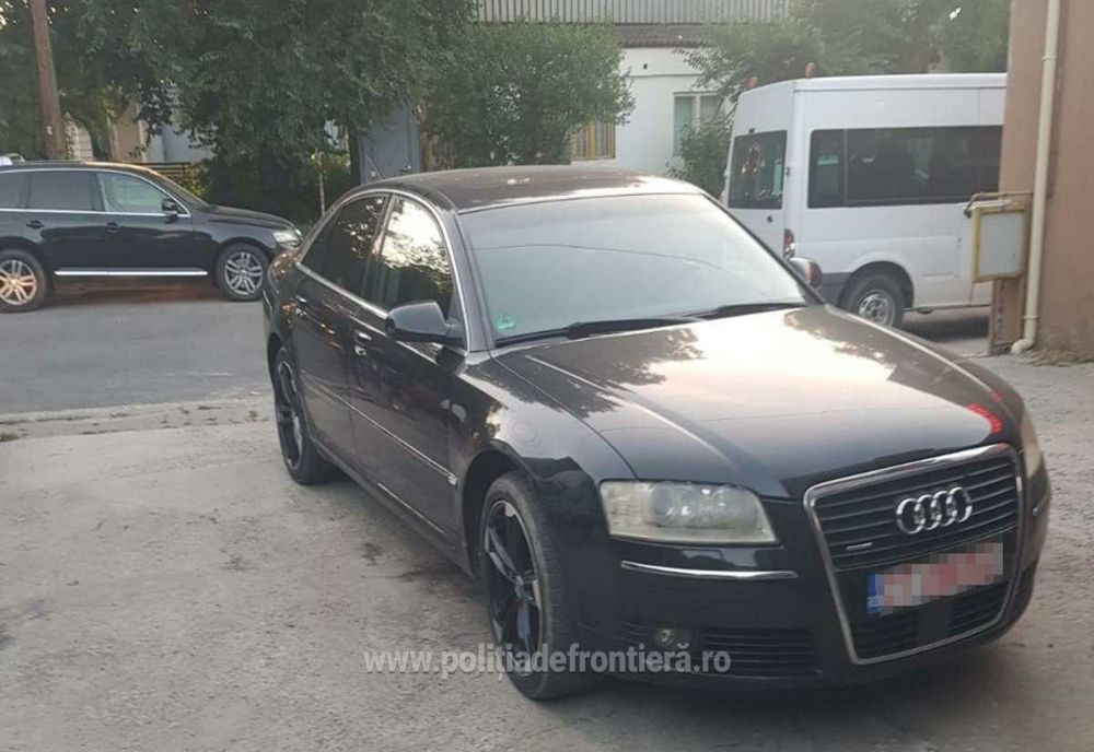 Autoturism furat în Germania, descoperit de polițiștii de frontieră constănțeni