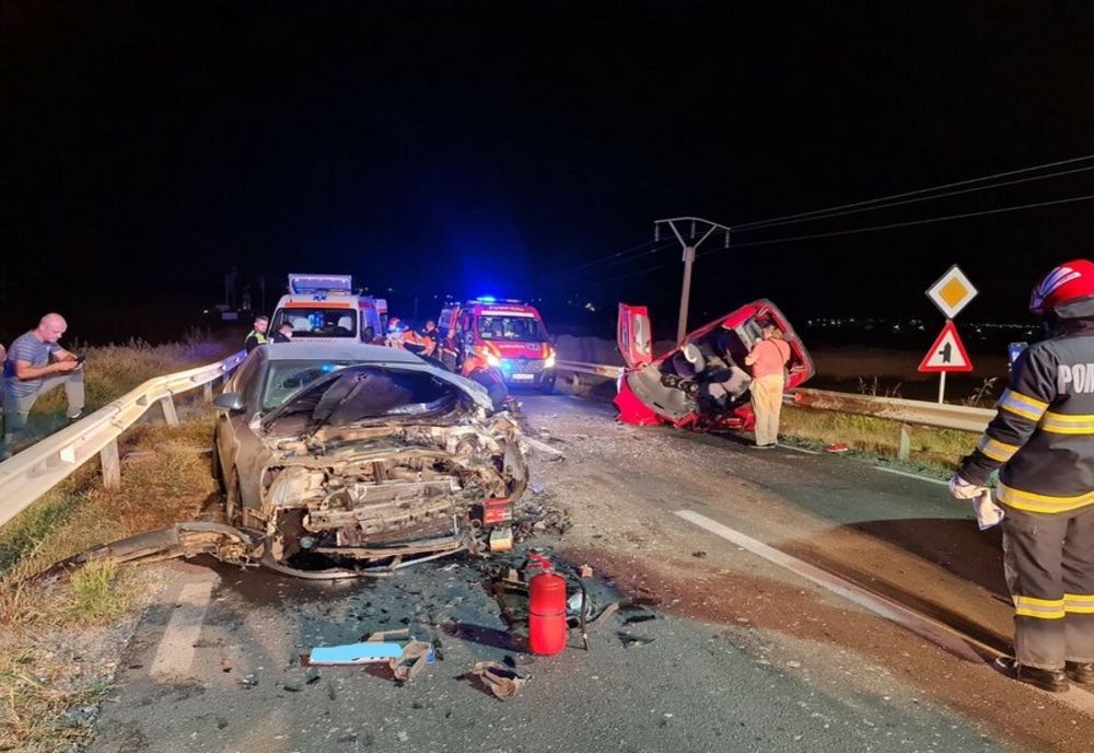 Nu au avut nicio șansă. Impact mortal pe DN3C