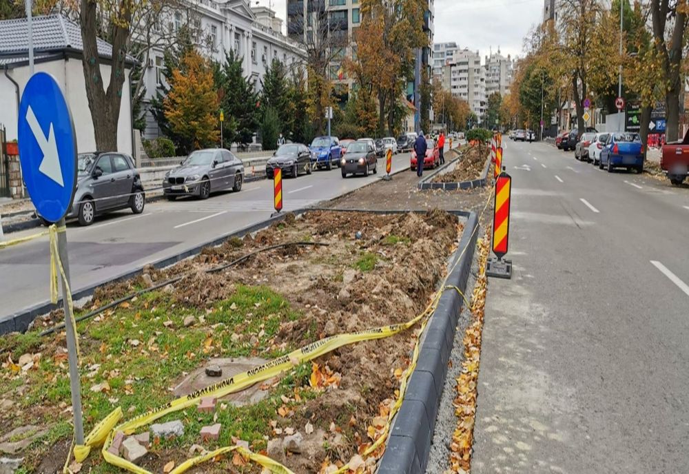 Atenție, șoferi! Reconfigurare scuar median bulevardul Mamaia