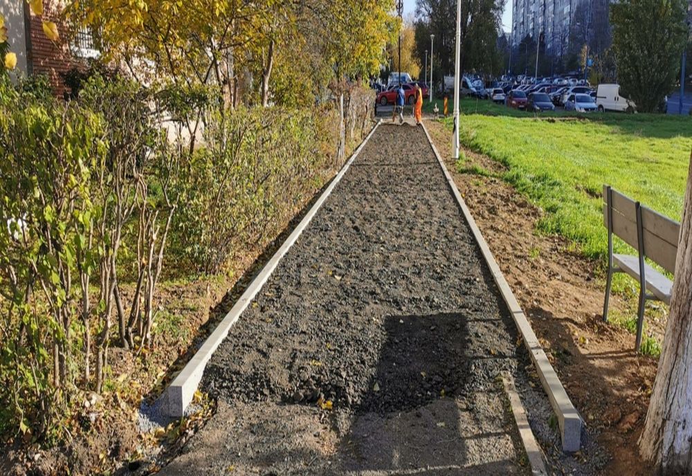 Reabilitarea zonei pietonale din Tomis Nord