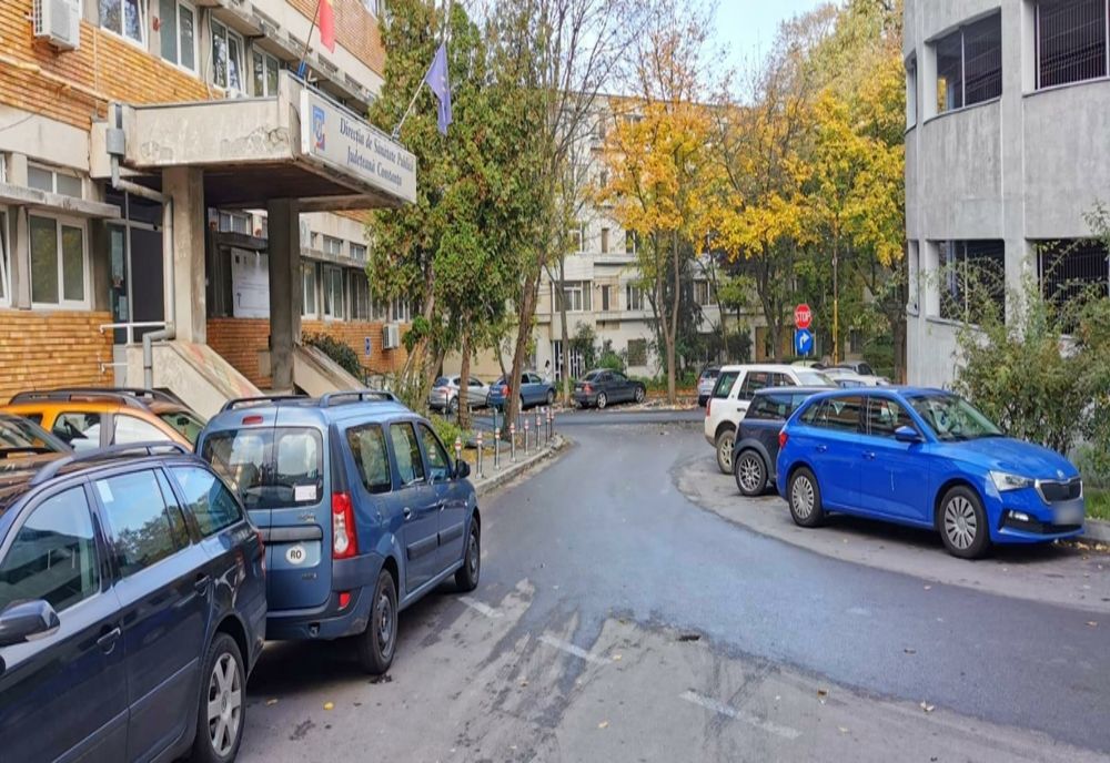 Sens unic pe aleea de acces către Centrul Regional de Transfuzii Sanguine