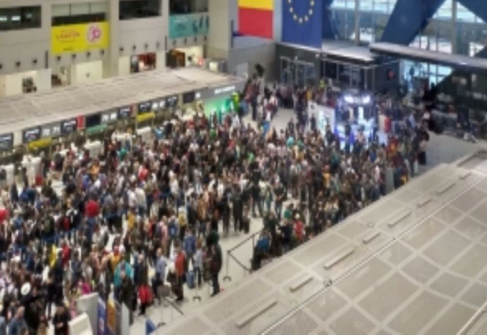 HAOS pe Aeroportul Otopeni în urma noilor restricții. Polițiștii și jandarmii au fost nevoiți să intervină