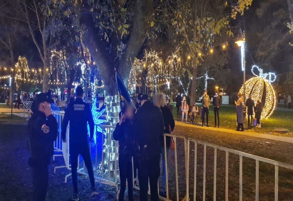 FOTO| Scandal la Târgul de Crăciun din cauza certificatului verde