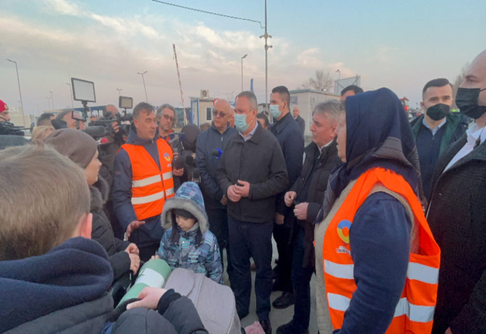 FOTO VIDEO  Nicolae Ciucă la Isaccea - Un război nedemn, neprovocat pe care forțele armate ruse îl desfășoară în Ucraina