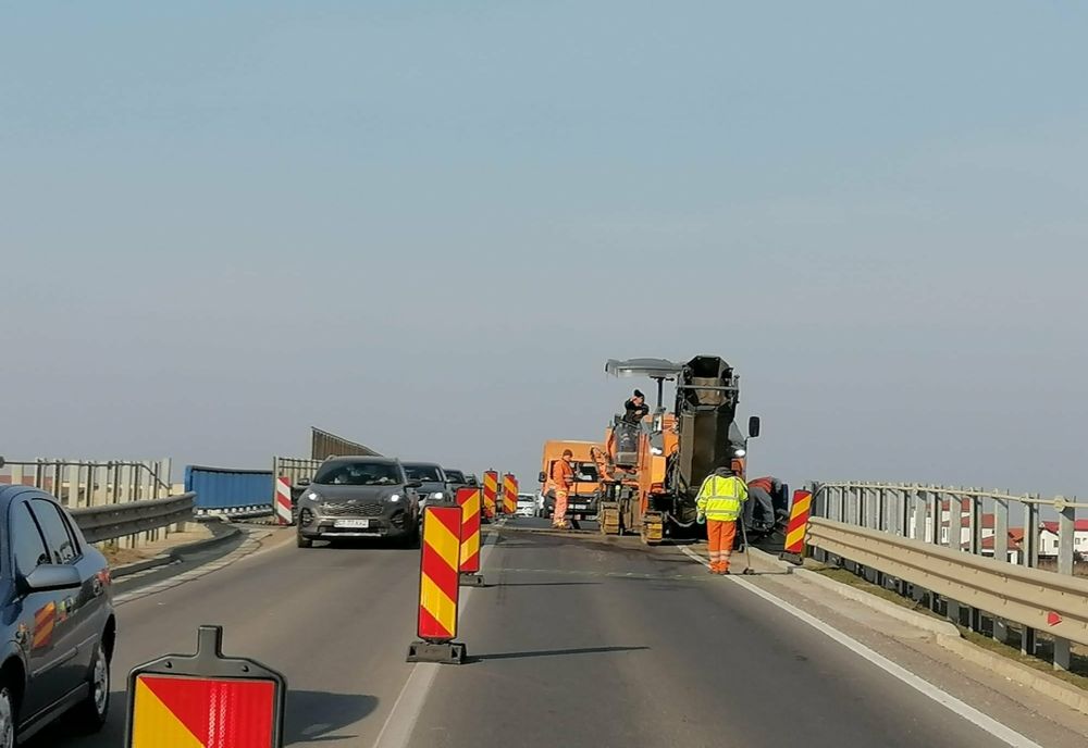 Atenție șoferi! Lucrări pe DN 39E, spre Cumpăna!