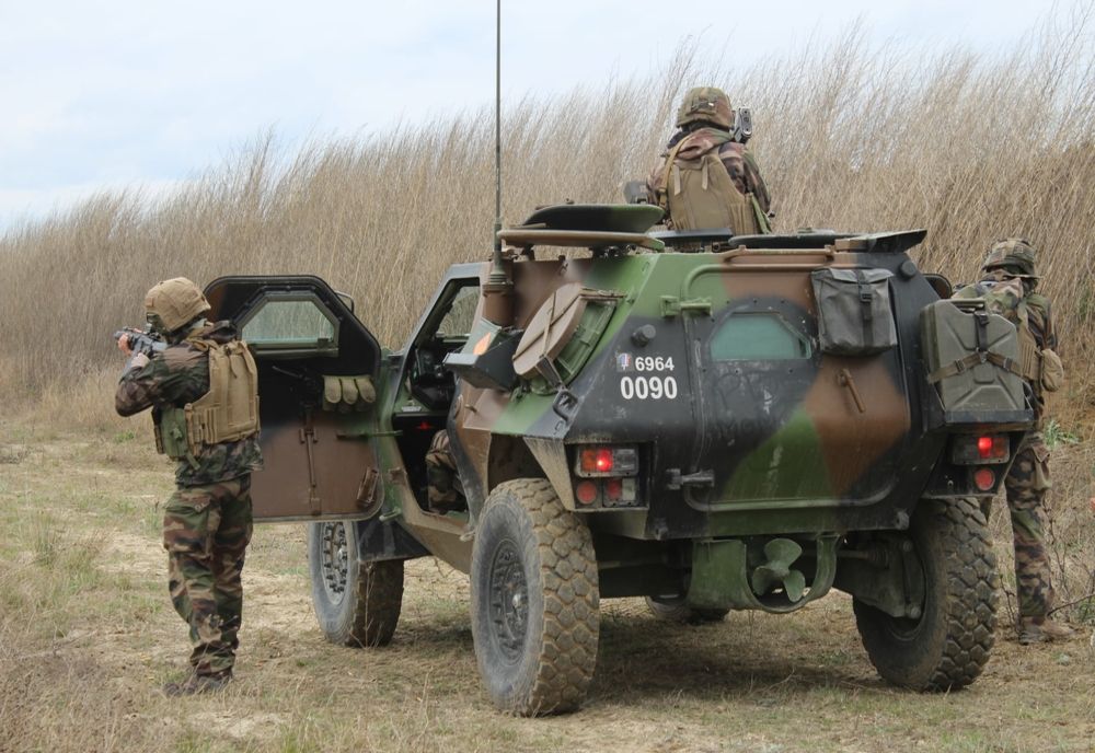 Militarii francezi se instruiesc la Capu Midia  