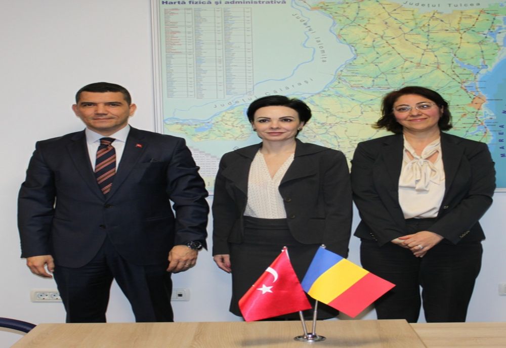 Consulul general al Republicii Turcia,  vizită la Camera de Comerţ Industrie,Navigaţie şi Agricultură