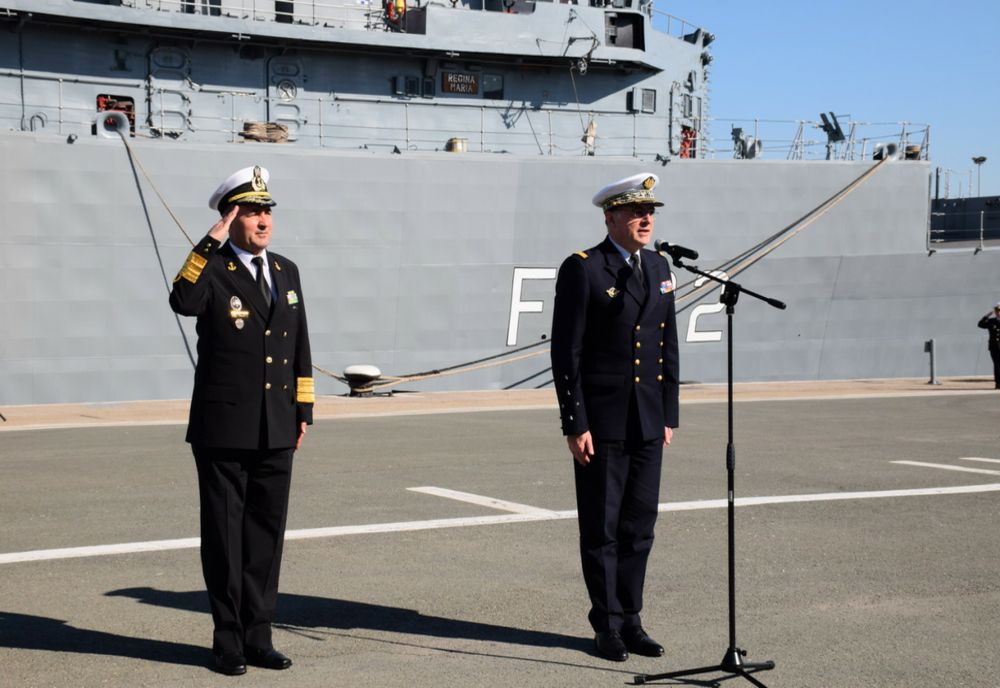 Șeful Statului Major al Marinei Militare Franceze, vizită la Constanța
