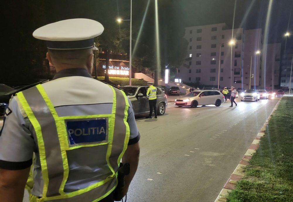 VIDEO Razie de amploare în Mamaia. Șoferii băuți sau drogați în atenția polițiștilor