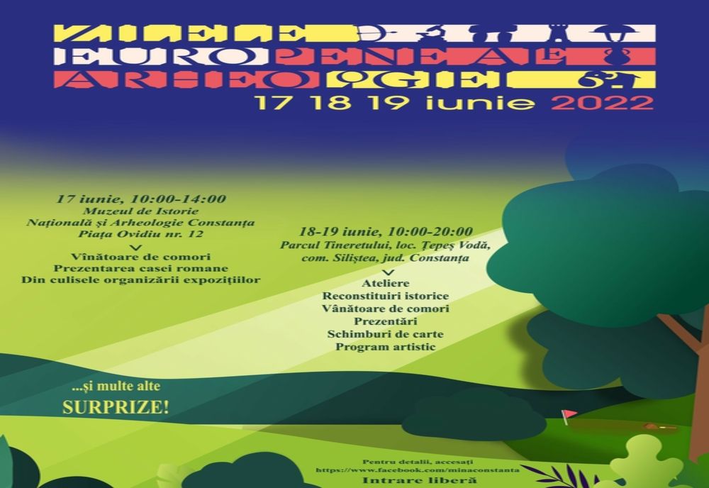 Zilelor Europene ale Arheologiei la Constanța. Programul evenimentelor 
