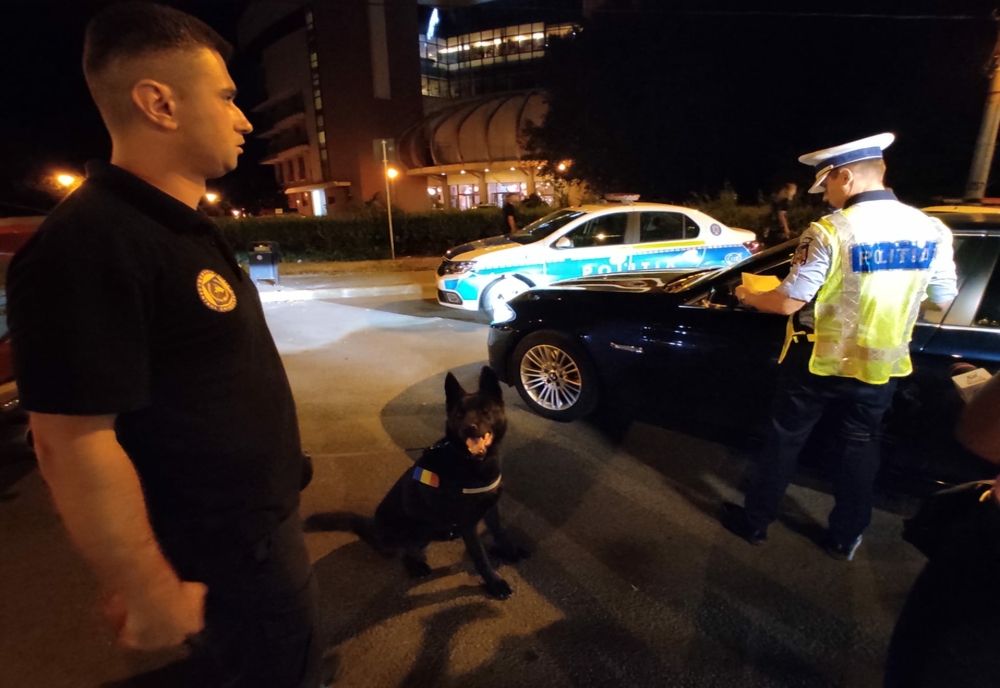 FOTO Razie de noapte în Constanța. Șoferi prinși drogați la volan