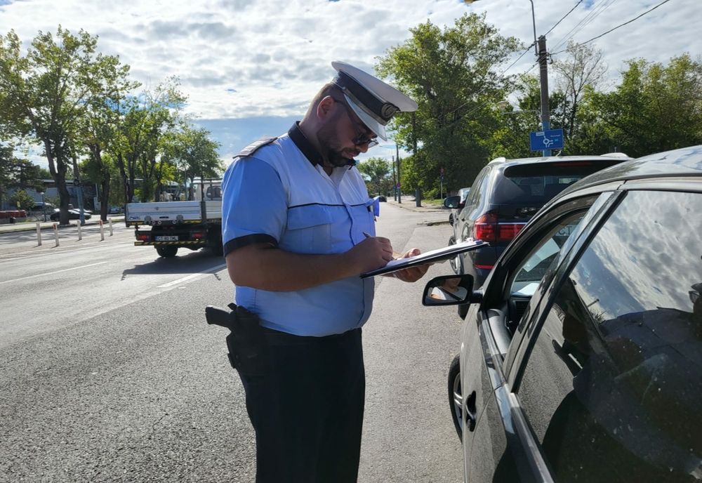 Acțiunea „ROADPOL-SAFETY DAYS” derulată de poliţiştii constănțeni: 146 de sancțiuni contravenționale