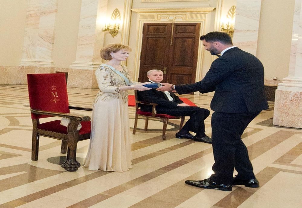 Crucea Casei Regale a României pentru Horia Tecău