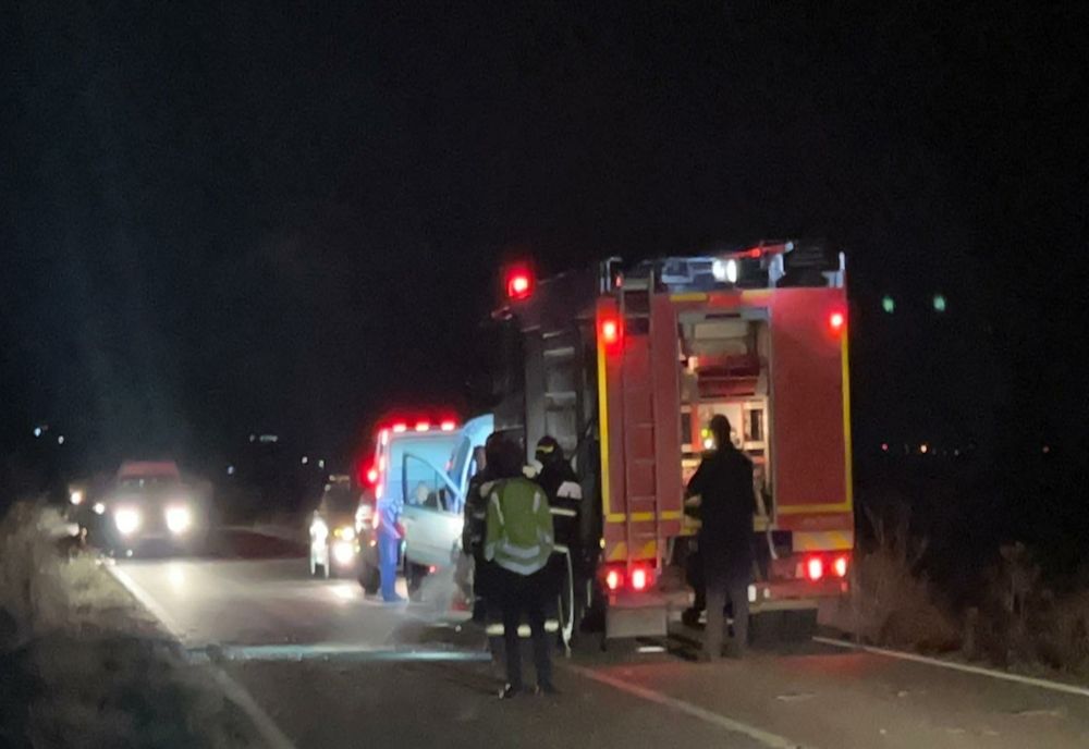 VIDEO Accident grav în județul Constanța: două victime, după ce s-au răsturnat cu mașina