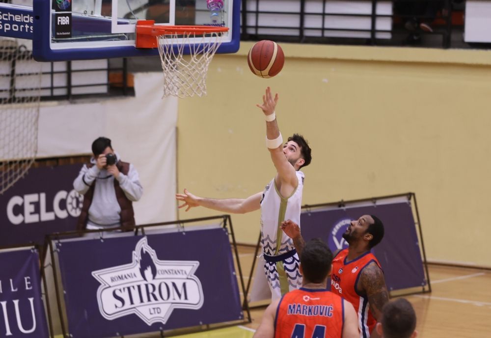 CSM Constanța, înfrângere cu CSM Oradea în Liga Națională de baschet masculin