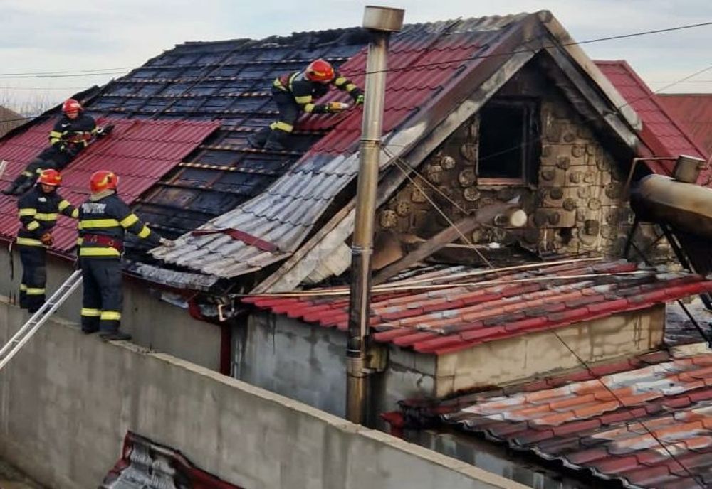 FOTO Ore de foc pentru salvatorii Staţiei Midia-Năvodari