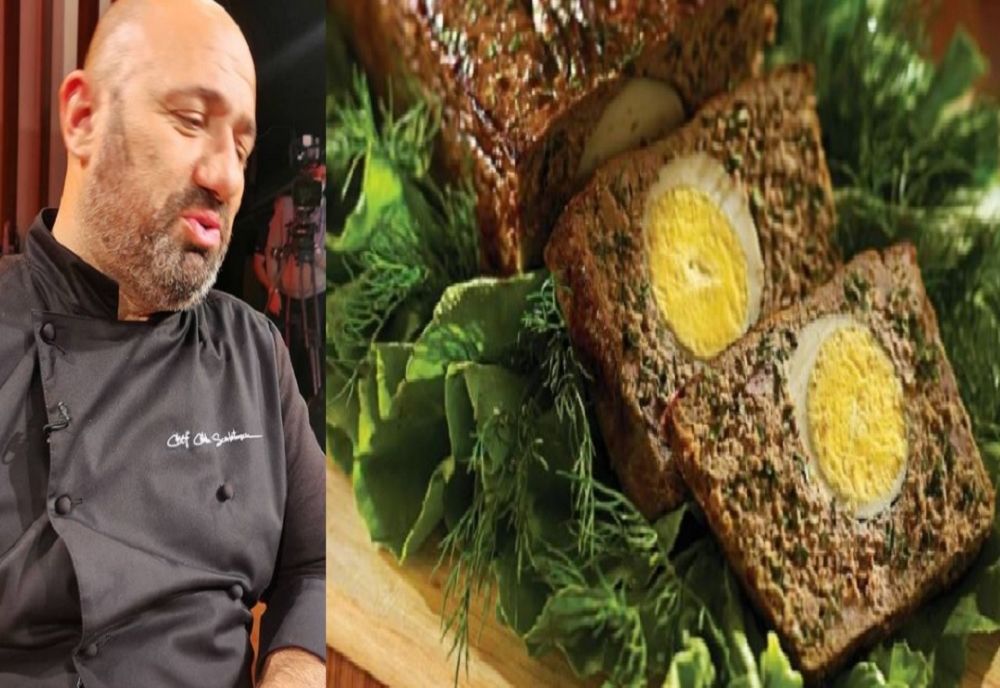 Cât costă drobul de miel gătit de chef Cătălin Scărlătescu. Ingredientul secret pe care îl folosește în rețeta sa