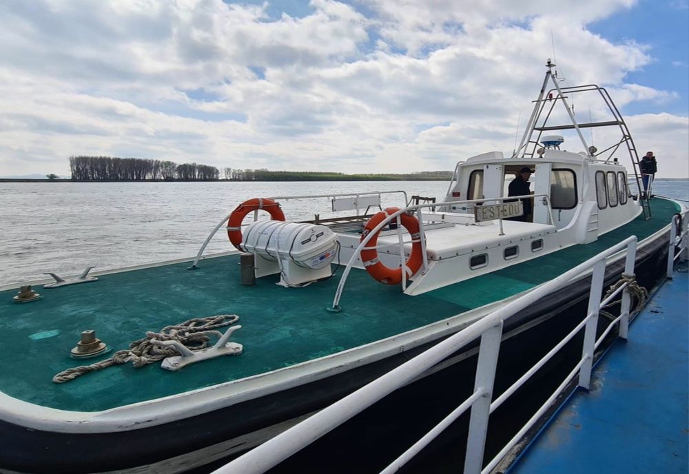 Navă second-hand pentru supravegherea traficului pe Canalul Sulina