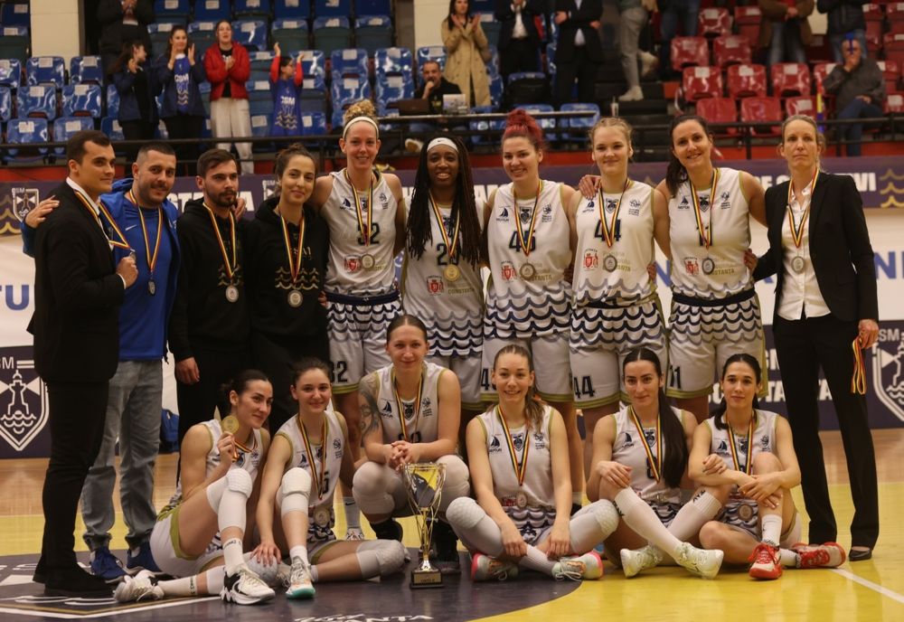 VIDEO  CSM Constanța este vicecampioana României la baschet feminin