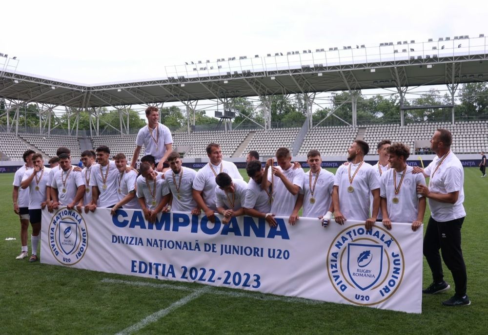 FOTO Echipa de Rugby CSM Constanța este campioana României U20