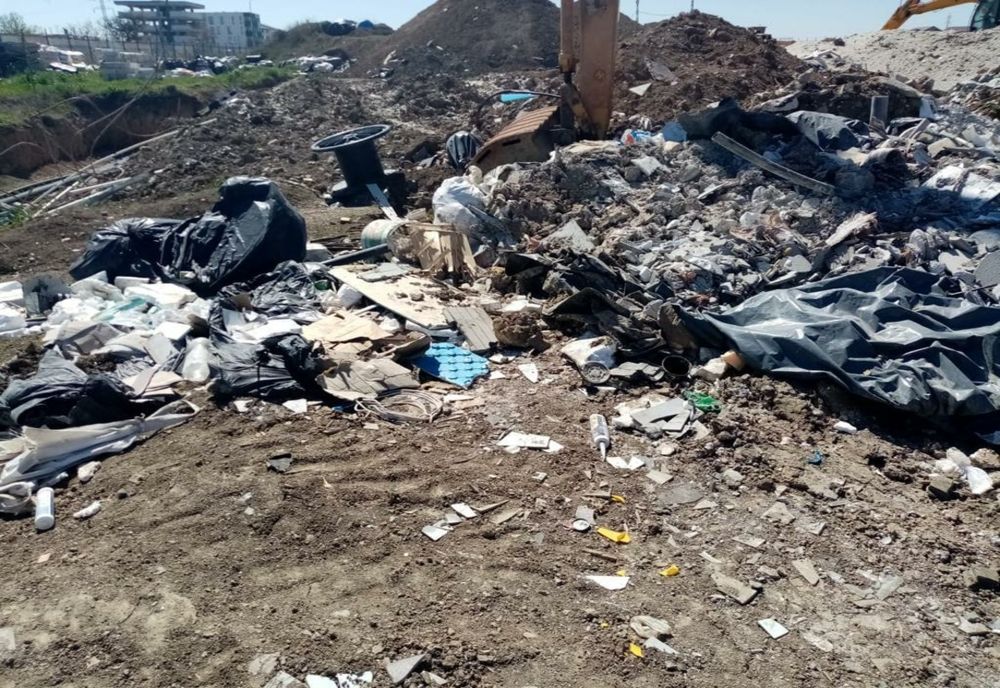 FOTO Dezvoltator impbiliar amendat cu 60000 lei de Garda de Mediu Constanța