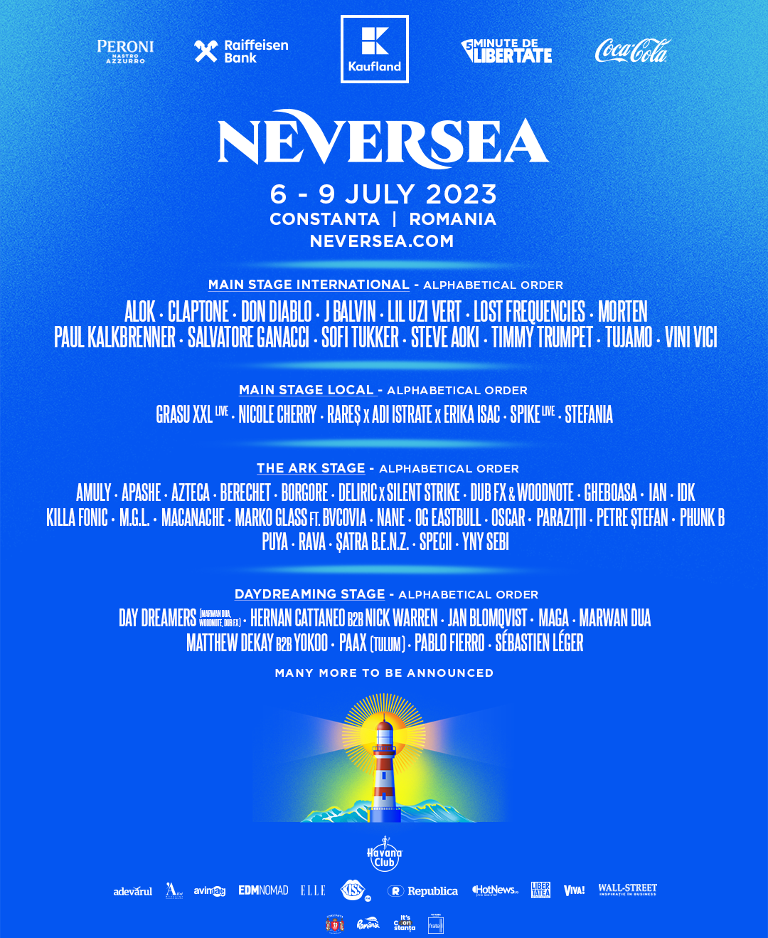 FULL LINEUP POSTER NEVERSEA
