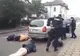 Conflict aplanat de jandarmi în fața Tribunalului din Constanța