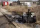 Bărbat rănit după ce i-a luat foc ATV-ul (Video)