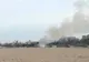 VIDEO| Incendiu la o terasă pe plaja Trei Papuci