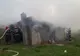 FOTO| Incendiu puternic la o casă din Poiana
