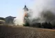 Mănăstire cuprinsă de flăcări la Urluia (VIDEO)