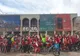 FOTO VIDEO| La Constanța Moș Crăciun vine și pe bicicletă